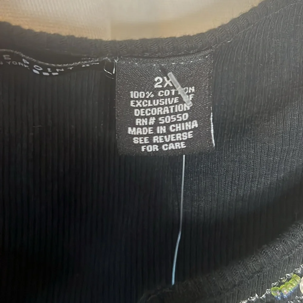 Reference Point Embellished Tank Top - Picture 3 of 5